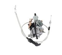 Para ABM Para IRBIS TTR250 PZ30 30mm Bomba Aceleración Carburador Motores Carreras 200cc Y 250cc Con Doble Cable Acelerador Carburadores(Dark Grey)