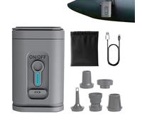 para Acampar al Libre: inflador portátil de Alta eficiencia, de Lista para Viajar | eléctrica Recargable por USB de acción rápida para colchones, Anillos de natación, Equip