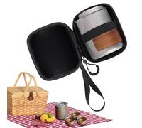 para acampar hervidor de agua de acero inoxidable al aire libre con mango resistente al calor | Hervidor de metal duradero de doble capa, equipo de campamento portátil para mochileros de picnic