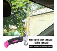 para acampar | Mini magnético para clavos, pequeño rechoncho,de escape multifuncional mango recubierto de goma antideslizante para carpintería de bricolaje, al aire libre