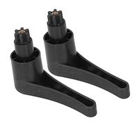 Para accesorios para barcos de canoa, para control de dirección del timón de kayak de PVC, el reemplazo de agarre de 2 piezas de manejo