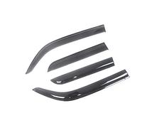 Para Accord 2008-2022 Negro Auto Ventana Lateral Deflectores De Viento Viseras Protector Lluvia Tonos Ventilación La Visera Puerta Protectores Contra La Intemperie(For 2008-2012 SEDAN)