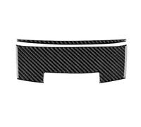Para Accord 2013 2014 2015 2016 2017 Fibra Carbono Suave Real Decorar Pegatina LHD Caja Almacenamiento Coche Panel Accesorios Ajuste Interior Interior Coche Cubierta Panel(Black Carbon)