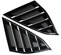Para Accord Para 10. ° Para Gen 2018 2019 2020 2021 2022 Cubierta Ventilación Aire Estilo Deportivo Persianas Ventana Lateral Trasera Alerón Ventana Trasera(Glossy Black)