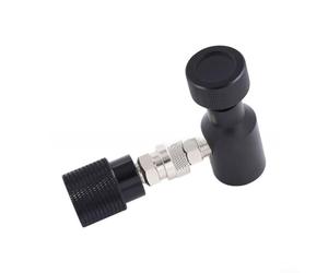 Para adaptador compatible con SODASTREAM convierte roscas de cilindro TR21-4 a especificaciones CGA320 y W21.8-14 para una disponibilidad más amplia (A)