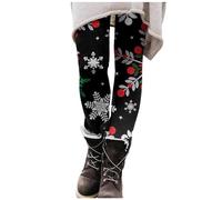 Para adelgazar San Cute The Dwarf Print Pantalones de Botín con Leggings de Casa Casual y Cómodos Ropa Deportiva, Red-5, XXL