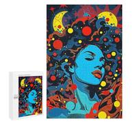 para Adultos 1000 PCS Rompecabezas Abstract Space Fantasy Rompecabezas para Adultos Juego Familiar Corte De Precisión Cumpleaños Y Navidad 1000 PCS