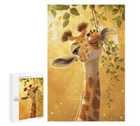 para Adultos 1000 PCS Rompecabezas Baby Giraffe Rompecabezas para Adolescentes Juego Práctico Decoración del Hogar Juego Desafiante Regalos 1000 PCS