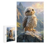 para Adultos 1000 PCS Rompecabezas Baby Hawk Mountain View Rompecabezas para Adultos Juegos Relajantes para La Diversión Familiar Juego Desafiante Regalos 1000 PCS