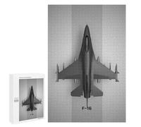 para Adultos 1000 PCS Rompecabezas F16 Fighting Falcon Rompecabezas para Adultos Juego Familiar Corte De Precisión Cumpleaños Y Navidad 1000 PCS