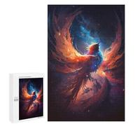 para Adultos 1000 PCS Rompecabezas Galactic Phoenix Rise -1 Rompecabezas para Adultos Juego Familiar Corte De Precisión Cumpleaños Y Navidad 1000 PCS