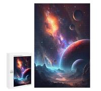 para Adultos 1000 PCS Rompecabezas Galaxy Far Away Rompecabezas para Adultos Juego Familiar Corte De Precisión Cumpleaños Y Navidad 1000 PCS