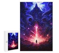 para Adultos 1000 PCS Rompecabezas Gate to The Cosmic Realm Rompecabezas para Adultos Juego De Ingenio Regalos para Mujeres Diversión En Casa Actividades, 1000 PCS