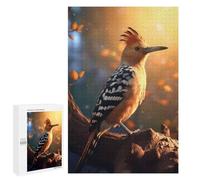 para Adultos 1000 PCS Rompecabezas Hoopoe A Colorful Bird Rompecabezas para Adultos Juego Familiar Corte De Precisión Cumpleaños Y Navidad 1000 PCS