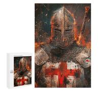 para Adultos 1000 PCS Rompecabezas Knights of The Holy Order Rompecabezas para Adultos Juego Familiar Corte De Precisión Cumpleaños Y Navidad 1000 PCS