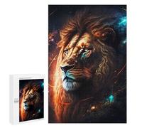 para Adultos 1000 PCS Rompecabezas Mystical Lion Rompecabezas para Adultos Juego Familiar Corte De Precisión Cumpleaños Y Navidad 1000 PCS