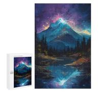 para Adultos 1000 PCS Rompecabezas Mystical Mountain Rompecabezas para Adolescentes Juego Práctico Decoración del Hogar Juego Desafiante Regalos 1000 PCS