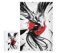 para Adultos 1000 PCS Rompecabezas Phoenix Hoo Rompecabezas para Adultos Juego Familiar Corte De Precisión Cumpleaños Y Navidad 1000 PCS
