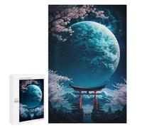 para Adultos 1000 PCS Rompecabezas Planes in The Torii Gate Rompecabezas para Adolescentes Juego Práctico Decoración del Hogar Juego Desafiante Regalos 1000 PCS