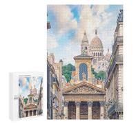 para Adultos 1000 PCS Rompecabezas Rue Laffitte Rompecabezas para Adultos Juegos Relajantes para La Diversión Familiar Juego Desafiante Regalos 1000 PCS