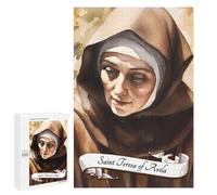 para Adultos 1000 PCS Rompecabezas Saint Teresa of Avila Rompecabezas para Adultos Juego Familiar Corte De Precisión Cumpleaños Y Navidad 1000 PCS
