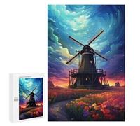 para Adultos 1000 PCS Rompecabezas The Beauty of Holland Rompecabezas para Adolescentes Juego Práctico Decoración del Hogar Juego Desafiante Regalos 1000 PCS