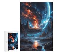 para Adultos 1000 PCS Rompecabezas The Collision of Two World Rompecabezas para Adultos Juegos Relajantes para La Diversión Familiar Juego Desafiante Regalos 1000 PCS