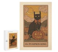 para Adultos 1000 PCS Rompecabezas The Pumpkin King Rompecabezas para Adultos Juegos Relajantes para La Diversión Familiar Juego Desafiante Regalos 1000 PCS