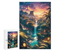 para Adultos 1000 PCS Rompecabezas Tropical Euphoria Rompecabezas para Adultos Juegos Relajantes para La Diversión Familiar Juego Desafiante Regalos 1000 PCS