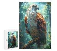 para Adultos 1000 PCS Rompecabezas Tropical Rain Forest Eagle Rompecabezas para Adolescentes Juego Práctico Decoración del Hogar Juego Desafiante Regalos 1000 PCS
