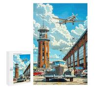 para Adultos 1000 PCS Rompecabezas Vintage Airplane and Car Rompecabezas para Adultos Juego Familiar Corte De Precisión Cumpleaños Y Navidad 1000 PCS