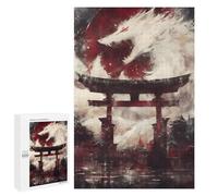 para Adultos 1000 PCS Rompecabezas White Wolf Spirit Gate Rompecabezas para Adolescentes Juego Práctico Decoración del Hogar Juego Desafiante Regalos 1000 PCS