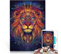 para Adultos 1000 Piezas “león Sagrado” Madera,para Mayores de 14 años Juego de Rompecabezas Ideas de Regalos。tamaño:50x75cm/19.68x29.52pulgada