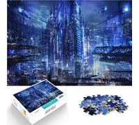 para Adultos 1000 Piezas Mundo de la tecnología del Futuro Hecho de Papel,para Mayores de 14 años Juegos Divertidos Ofrecido como Regalo para Toda la Familia.。tamaño:26x38cm/10.24x14.96pulgada