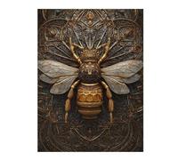 para Adultos 1000pcs(52x38cm) Rompecabezas Golden Bee Artwork Rompecabezas para Adultos Juego De Ingenio Análisis Y Lógica Cumpleaños Y Navidad 1000pcs(52x38cm)