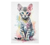 para Adultos 1000pcs(75x50cm) Rompecabezas Egyptian MAU Baby Cat Rompecabezas para Adultos Juegos Familiares Desafío Difícil Actividades Divertidas En Casa 1000pcs(75x50cm)