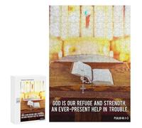 para Adultos 300 PCS Rompecabezas Bible Catholic Rompecabezas para Adultos Juego Familiar Corte De Precisión Cumpleaños Y Navidad 300 PCS