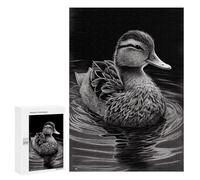 para Adultos 300 PCS Rompecabezas Duck Drawing Animal Rompecabezas para Adultos Juego Familiar Corte De Precisión Cumpleaños Y Navidad 300 PCS