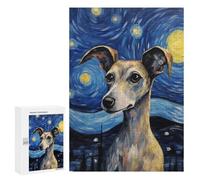 para Adultos 300 PCS Rompecabezas Italian Greyhound Dog Rompecabezas para Adolescentes Juego Práctico Decoración del Hogar Juego Desafiante Regalos 300 PCS