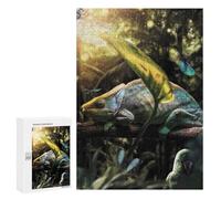 para Adultos 300 PCS Rompecabezas Jungle Party Rompecabezas para Adolescentes Juego Práctico Decoración del Hogar Juego Desafiante Regalos 300 PCS