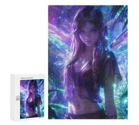 para Adultos 300 PCS Rompecabezas Magical Fairy Anime Girl Rompecabezas para Adultos Juegos Relajantes para La Diversión Familiar Juego Desafiante Regalos 300 PCS