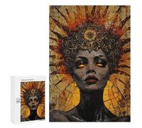 para Adultos 300 PCS Rompecabezas Queen of Fire Mosaic Rompecabezas para Adultos Juegos Relajantes para La Diversión Familiar Juego Desafiante Regalos 300 PCS
