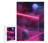 para Adultos 300 PCS Rompecabezas Sport Neon Rompecabezas para Adolescentes Juego Práctico Decoración del Hogar Juego Desafiante Regalos 300 PCS