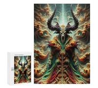 para Adultos 300 PCS Rompecabezas The Fractal Guardian Rompecabezas para Adultos Juego Familiar Corte De Precisión Cumpleaños Y Navidad 300 PCS