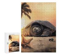 para Adultos 300 PCS Rompecabezas The Tortoise Rompecabezas para Adultos Juego Familiar Corte De Precisión Cumpleaños Y Navidad 300 PCS
