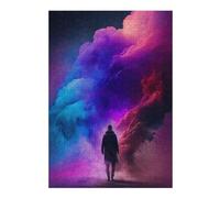 para Adultos 38x26cm/1000pcs Rompecabezas Colorful Clouds A Mystical Journey Rompecabezas para Adultos Juguete Decoración De Pared Decoración Juego Desafiante Regalos 38x26cm/1000pcs