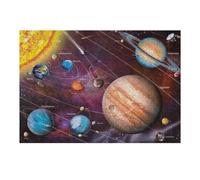 para Adultos 38x26cm/1000pcs Rompecabezas Exploring Our Solar System A Visual Journey Rompecabezas para Adultos Juguetes DIY Regalos para Mujeres Cumpleaños Y Navidad 38x26cm/1000pcs