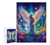 para Adultos 500 PCS Rompecabezas Angel Hug Rompecabezas para Adolescentes Juego Práctico Decoración del Hogar Juego Desafiante Regalos 500 PCS