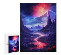 para Adultos 500 PCS Rompecabezas Celestial Dreamscape Rompecabezas para Adultos Juegos Relajantes para La Diversión Familiar Juego Desafiante Regalos 500 PCS