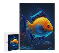 para Adultos 500 PCS Rompecabezas Cute Tropical Fish Rompecabezas para Adultos Juegos Relajantes para La Diversión Familiar Juego Desafiante Regalos 500 PCS